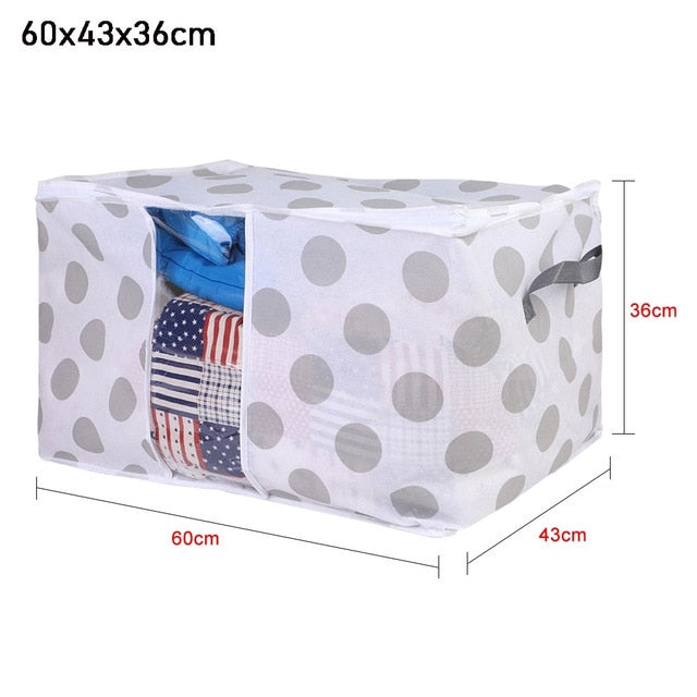 Clothes Quilt Storage Bag Blanket Closet Sweater Organizer Box Sorting Pouches Cabinet Container Travel Home Dropshipping