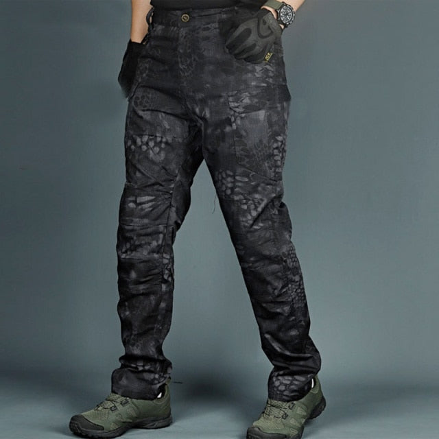 City Tactical Cargo Pants Classic Outdoor Hiking Trekking Army Tactical Joggers Pant Camouflage Military Multi Pocket Trousers