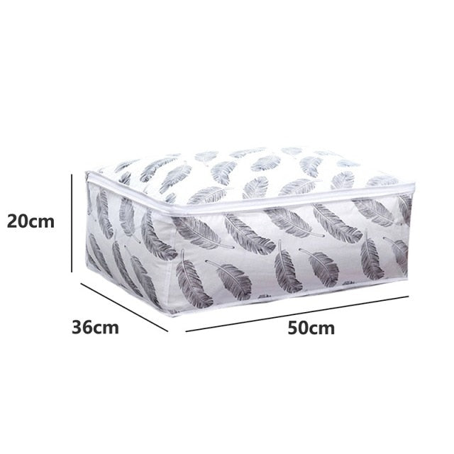 Clothes Quilt Storage Bag Blanket Closet Sweater Organizer Box Sorting Pouches Cabinet Container Travel Home Dropshipping