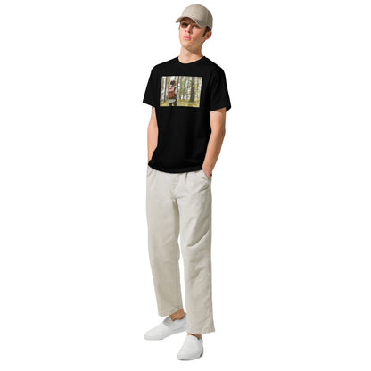 Lightweight cotton t-shirt premium