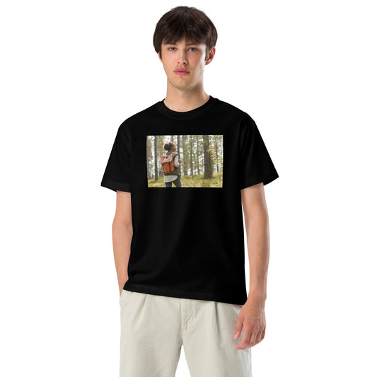 Lightweight cotton t-shirt premium