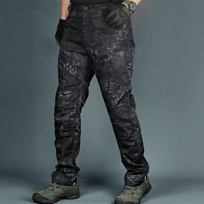 City Tactical Cargo Pants Classic Outdoor Hiking Trekking Army Tactical Joggers Pant Camouflage Military Multi Pocket Trousers